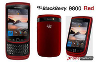 *NEW-64gb RED blackberry TORCH-9810+UNLOCKED+Accessories-64gb*