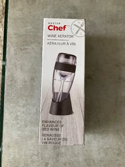 Wine aerator by Master Chef only $20, View more