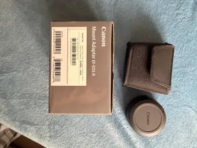 Canon EF–EOS R Mount Adapter – Excellent Condition, View more