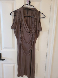 XXS brown BCBG dress