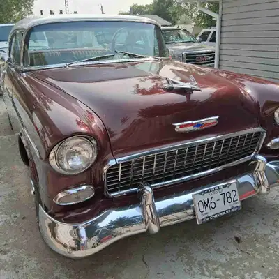 1955 Chevrolet Bel Air 2 door hardtop. One owner, 3,000 miles. Pls contact Barrie as posting for him...