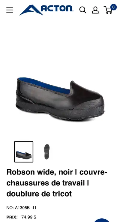 Couvre chaussure de travail, View more