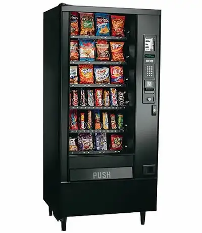 Proven Cash Cow Asset Vending Machines AP 4 Wide Snack Machine Optional Full Service Vending We prov...