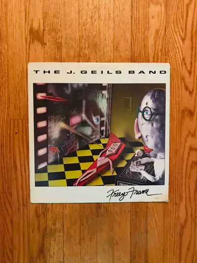 THE J. GEILS BAND … SOO-17062 … Freeze Frame … $ 20 … VG Please call me @ 204-997-0944 … Bet. 9:00 a...