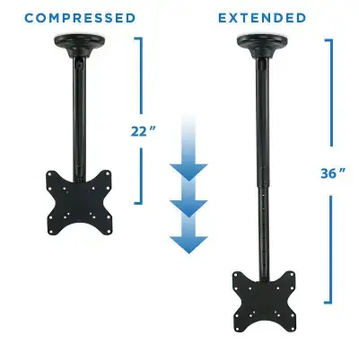 TV Ceiling Mount - up to 49" TV, View more