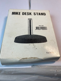 BRAND NEW DESK TOP MICROPHONE STAND #V0893