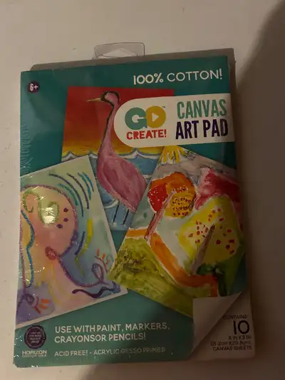 New canvas art pad, View more