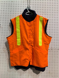 Lined fleece safety vest-all the size