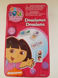 Jeux de 28 dominos Dora l'exploratrice