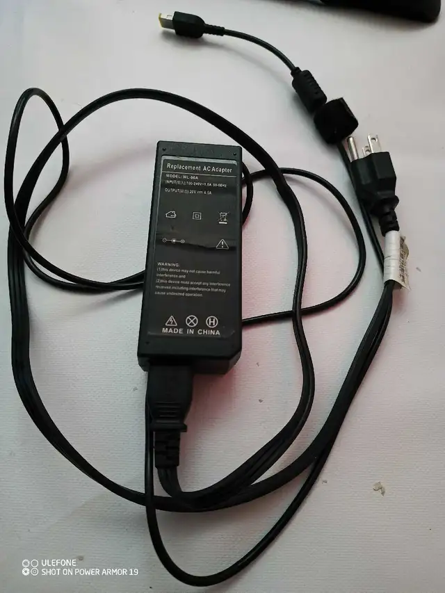 WL-90A AC Adapter for Lenovo laptop  in Cables & Connectors in Mississauga / Peel Region - Image 2