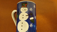 Snow Man Ceramic Cup
