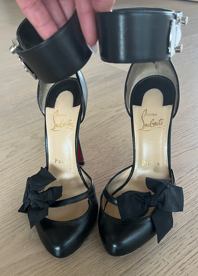 CHRISTIAN LOUBOUTIN SIZE 6/36 LEATHER PUMPS/HEELS AUTHENTIC, View more