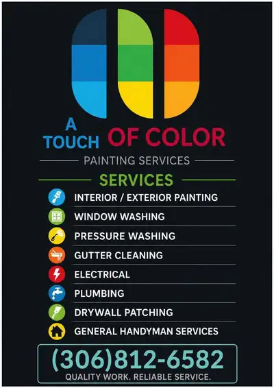Handyman/painting services. New to PA. Looking for new clients. Give me a call for a free estimate....