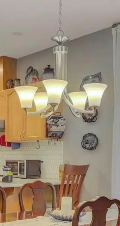 Brushed Nickel Chandelier, View more