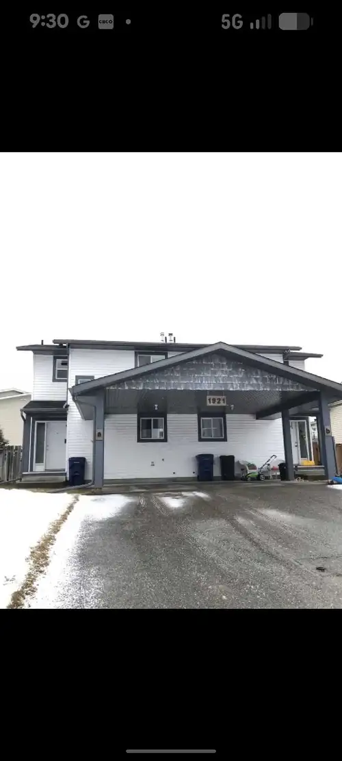 Clean and bright 1/2 duplex featuring 3 bedrooms, one full bath and 2 half baths, main floor laundry...