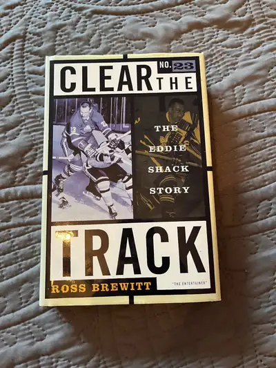 First edition signed copy of Clear The Track 1997 never used