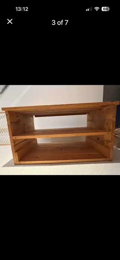 Solid wood coffee table , View more