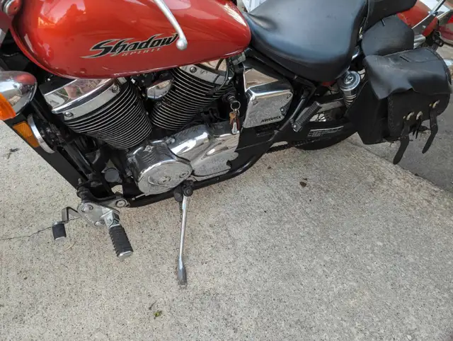 2006 Honda Shadow Spirit STRAIGHT SALE ONLY, NO TRADES in Street, Cruisers & Choppers in Sarnia - Image 6