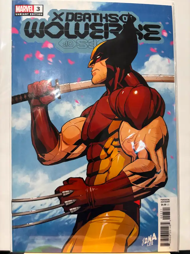 X Deaths of Wolverine #3  David Nakayama Variant in Comics & Graphic Novels in Edmonton - Image 2