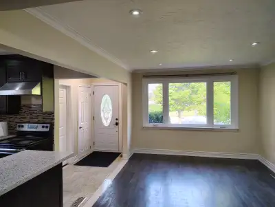 Open concept 3 bedroom main floor available.