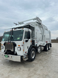 Brand new front load garbage truck 