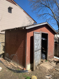 Free shed and fence 