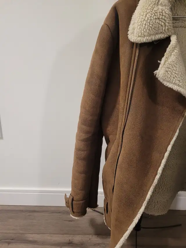 Shearling jacket topman in Men's in City of Toronto - Image 4