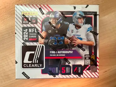 2024 Panini Clearly Hobby Box, View more