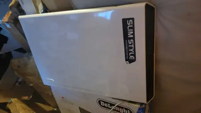 SlimStyle Digital Convection Panel Heater with Dual Fan in General Electronics in Oshawa / Durham Region - Image 2