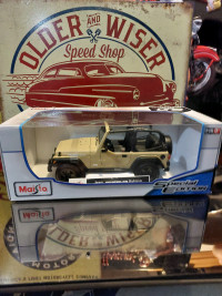 Diecast Cars & Trucks 1:18 th Scale 
Jeep 