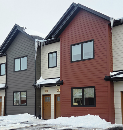Beautiful, newly built, one-level, 3-bdrm townhouses featuring modern design, premium finishes, and...