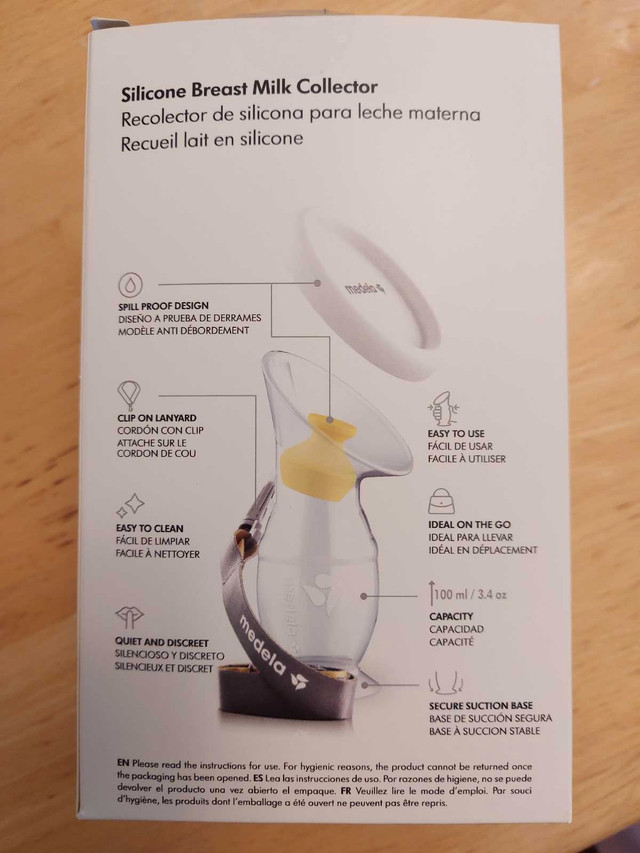 Medela breast milk collector in Feeding & High Chairs in Bedford - Image 2