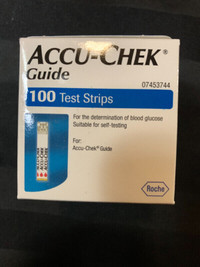 Accu-Chek Guide Diabetes Test Strips Qty 100