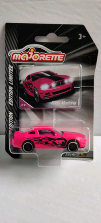 Majorette Diecast model Pink Ford Mustang new limited edition