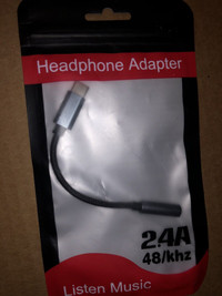 USB c headphone adapter for phone 