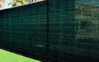 5'-8" X 50' ROLLS | TEMPORARY FENCE SCREEN Black