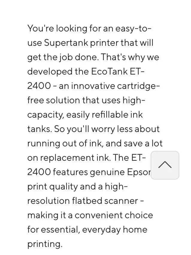 Epson eco tank 2400 in Other Business & Industrial in Barrie - Image 7