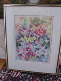 Beautiful watercolour painting ! REDUCED!