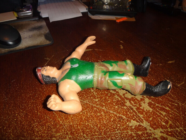 LJN WWF Wrestling Superstars Figures Series 3 Corporal Kirchner dans Art et objets de collection  à Victoriaville - Image 3