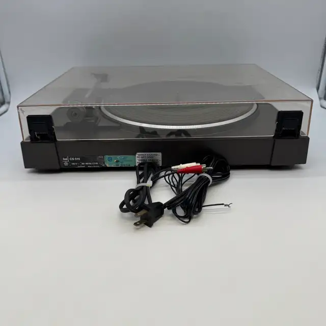 Dual CS 514 Semi-Automatic Belt Drive Turntable Germany Tested  in Stereo Systems & Home Theatre in City of Toronto - Image 11