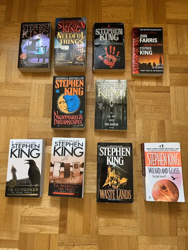 Stephen King Books (Small Softcover) in Fiction in Mississauga / Peel Region - Image 2