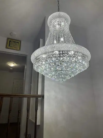 Gorgeous Crystal Chandeliers Available, View more