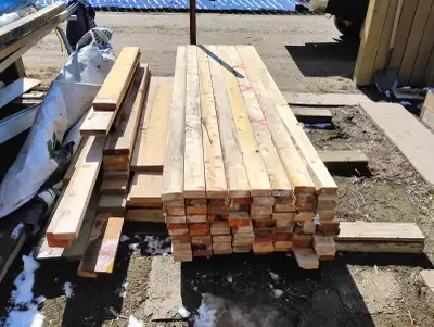 2" x 4" x 93 1/4"  Stud Lumber :- $3 ea., View more
