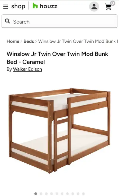 TWIN BUNK BED NEW IN BOX, View more
