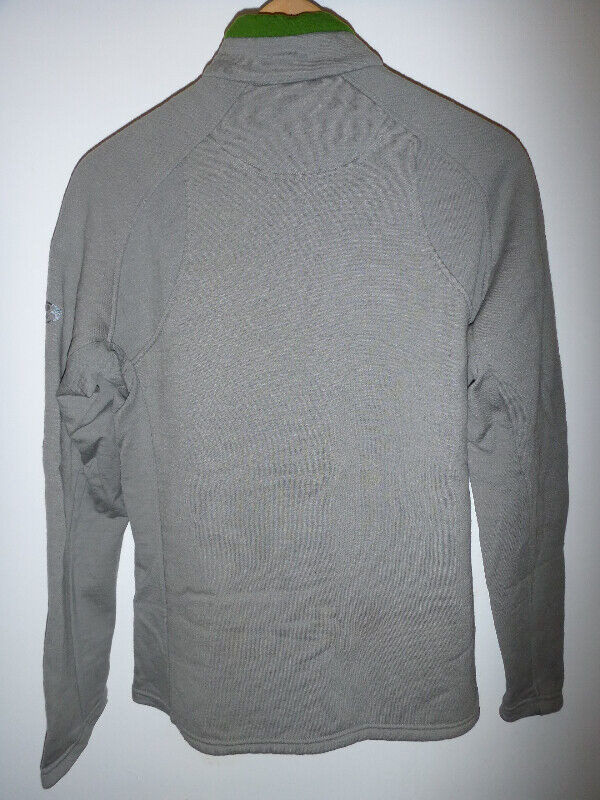 Icebreaker-Men's-Kodiak LS Zip-Fossil-Small in Fishing, Camping & Outdoors in City of Toronto - Image 3