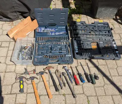Mastercraft Socket Set and Hand Tool Bundle, View more