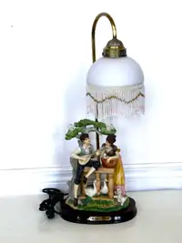 Vintage Beautiful Table Lamp 22”.
