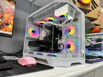 ▶︎ Processor: AMD Ryzen 7 7700X 4.5GHz 8 Core CPU ▶︎CPU COOLER: WATER COOLER RGB ▶︎Motherboard: MSI...