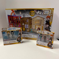 Harry Potter magical minis dragon alley with two figures sets