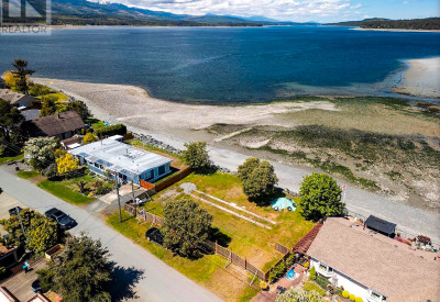 Sandy Beach Waterfront property for sale on Vancouver Island